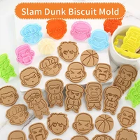slam dunker sakuragi flower road japanese anime cartoon biscuit mould diy baking tool 3d three dimensional cookie cutter mould