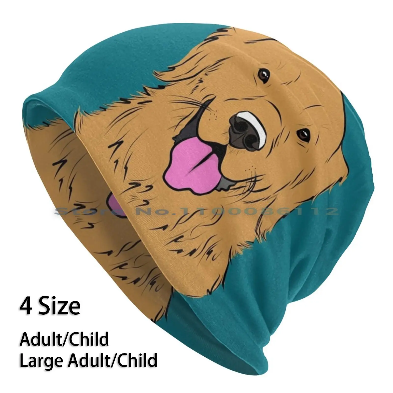 

Golden Retriever Beanies Knit Hat Goldens Dogs Puppies Golden Retrievers Ideas Freehand Brimless Knitted Hat Skullcap Gift