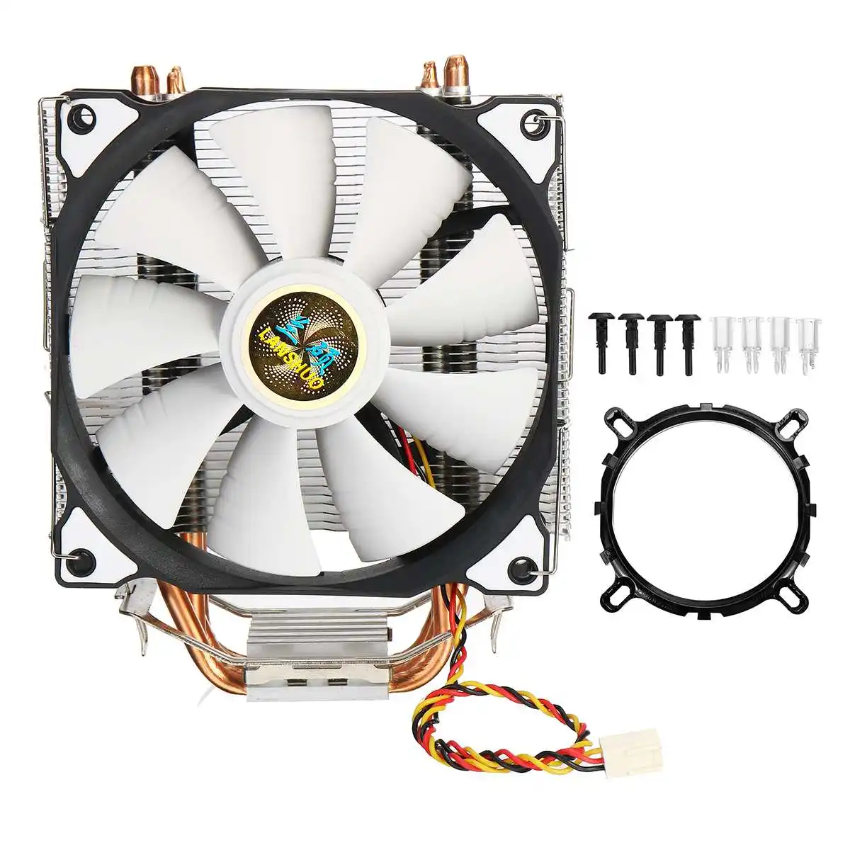 

4 Heatpipes Cooler 3Pin Computer Radiator 120mm CPU Cooling Fan For Intel LGA 775/1150/1151/1155/1156/1366 and AMD all platforms
