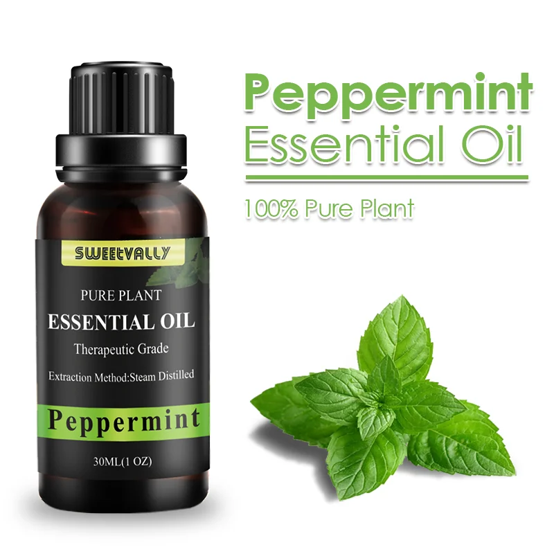 Эфирное масло перечной мяты 30 мл эфирное для тела освежитель воздуха диффузоров