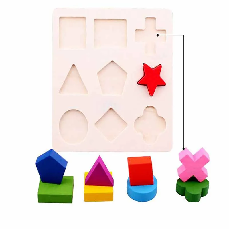 

Деревянные геометрические фигуры сортировочные технические математические кирпичи для дошкольного обучения обучающая игра для малышей и...
