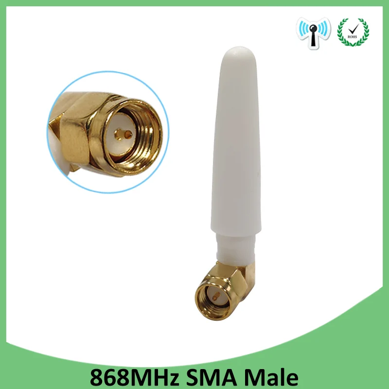 Антенна 868 МГц 915 3dbi SMA Штекерный разъем GSM антенна наружный Ретранслятор Сигнала