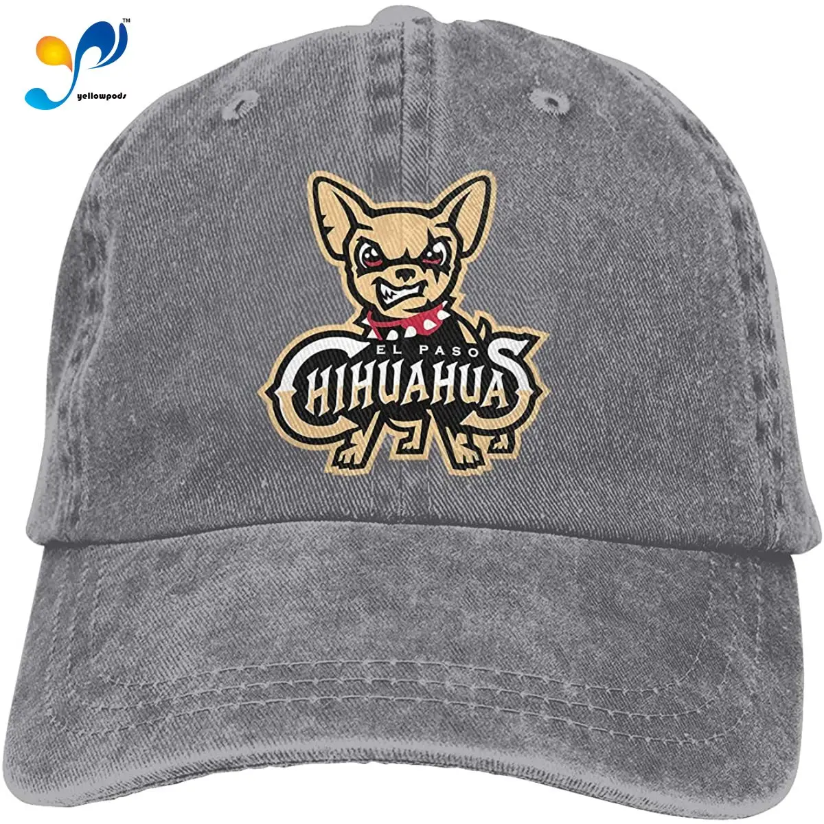 

El Paso Chi-huahuas Unisex Adult Adjustable Denim Cowboy Hat Casquette