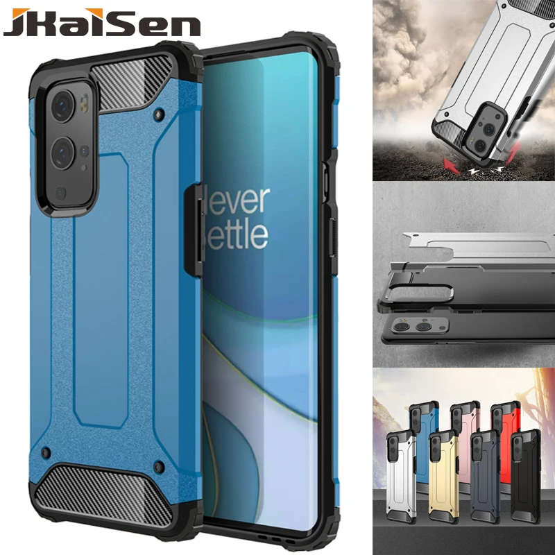 

JKaiSen Shockproof Phone Case For Oneplus 9 Strong Anti-Fall Armor Double Layer Protective Cover For Oneplus 1+9 Pro Back Caso