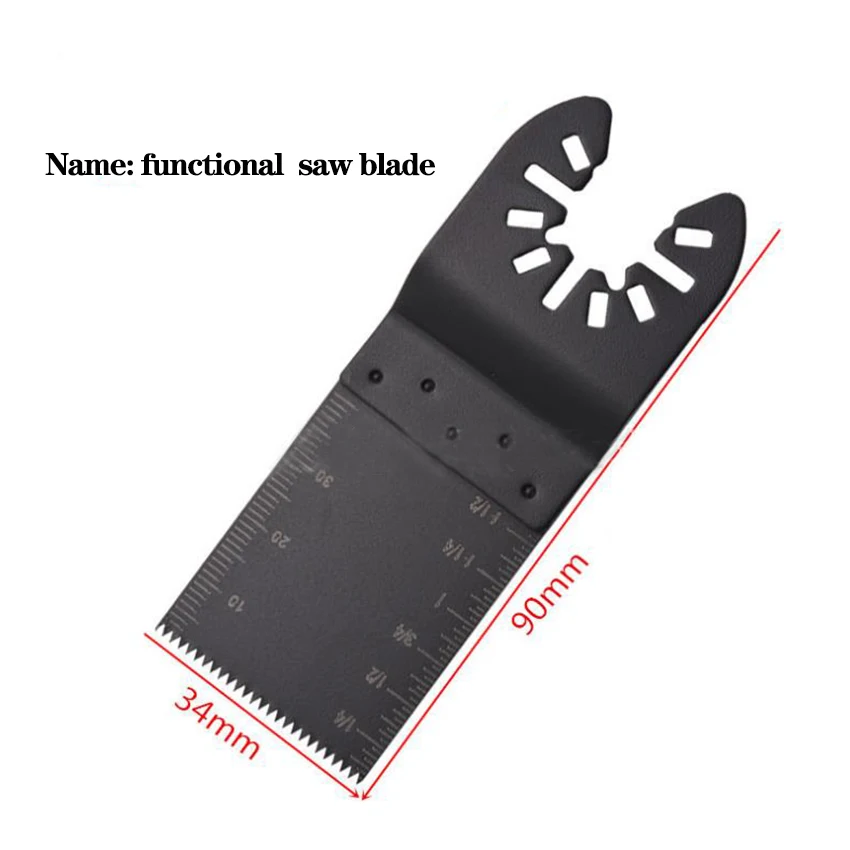 

10 or 20 pcs 90*34mm oscillating electric functional universal type saw blades tools for wood, plastic, metal cutting