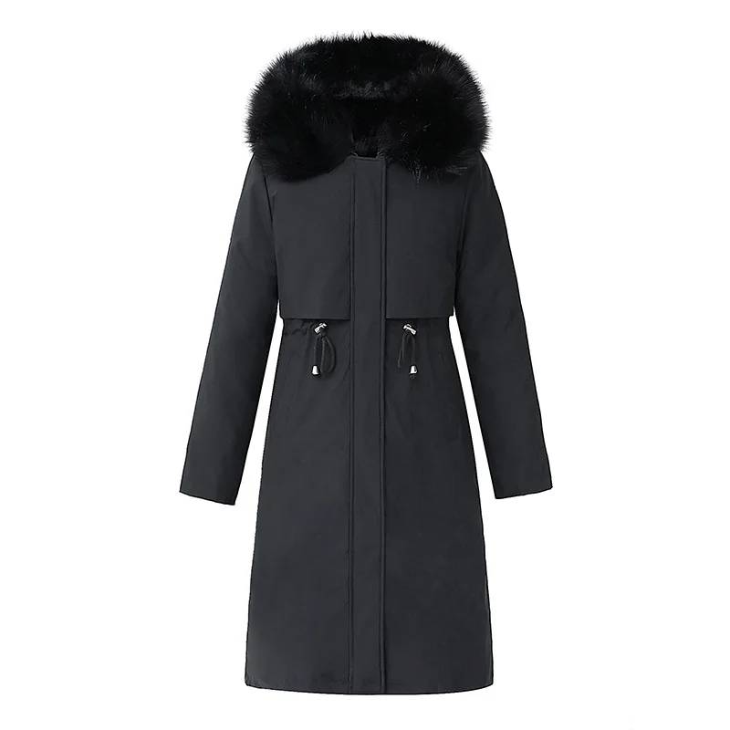 

2021 зимний женский модный костюм большого размера с хлопковой подкладкой