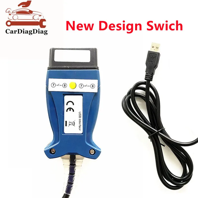 Новый дизайн OBD2 кабели для bmw Ediabas K + DCAN USB интерфейс диагностический инструмент BMW