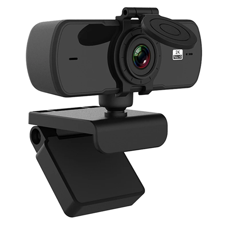 

USB 2K HD Webcam Computer Laptop Webcam For PC Online Learning Video Call Class