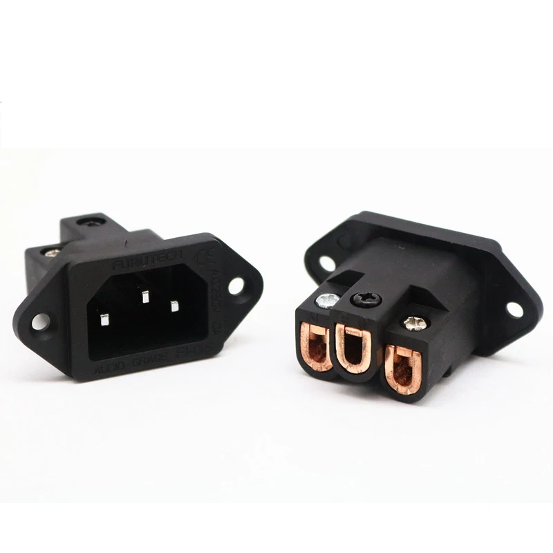 Furutech FI 06 (R) Медь родиевое покрытие конечная IEC вход абсолютно новый HiFi vinshle 3 шт| |