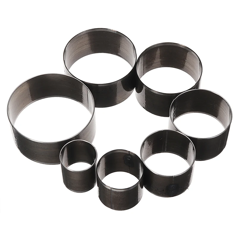 Форма для перфорации 7 шт. железная форма ножей кожевенное ремесло круглая кожи