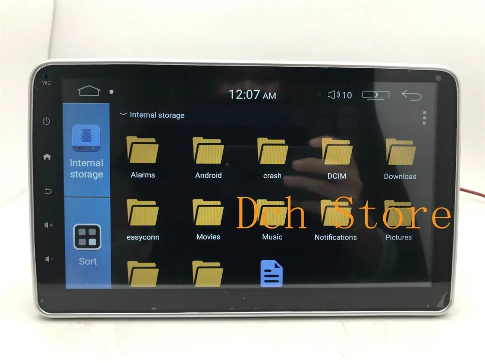 10,1 дюймов 360 градусов вращающийся Android 9,0 автомобильный dvd-плеер gps Радио универсальная навигация для всех автомобилей deckless 2 din один din