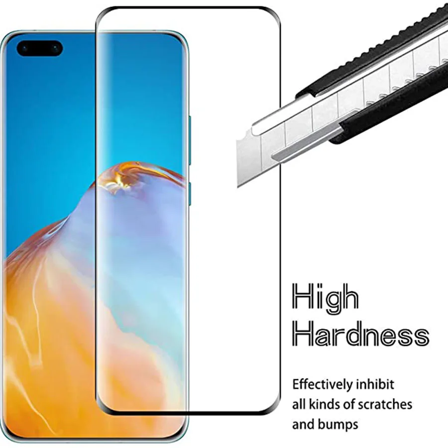 

5Pcs 3D Curved Full Cover Screen Protector For Huawei Honor 30 Pro P40 Pro Protective Glass On Huawei Mate 30 20 Pro Nova7 Pro