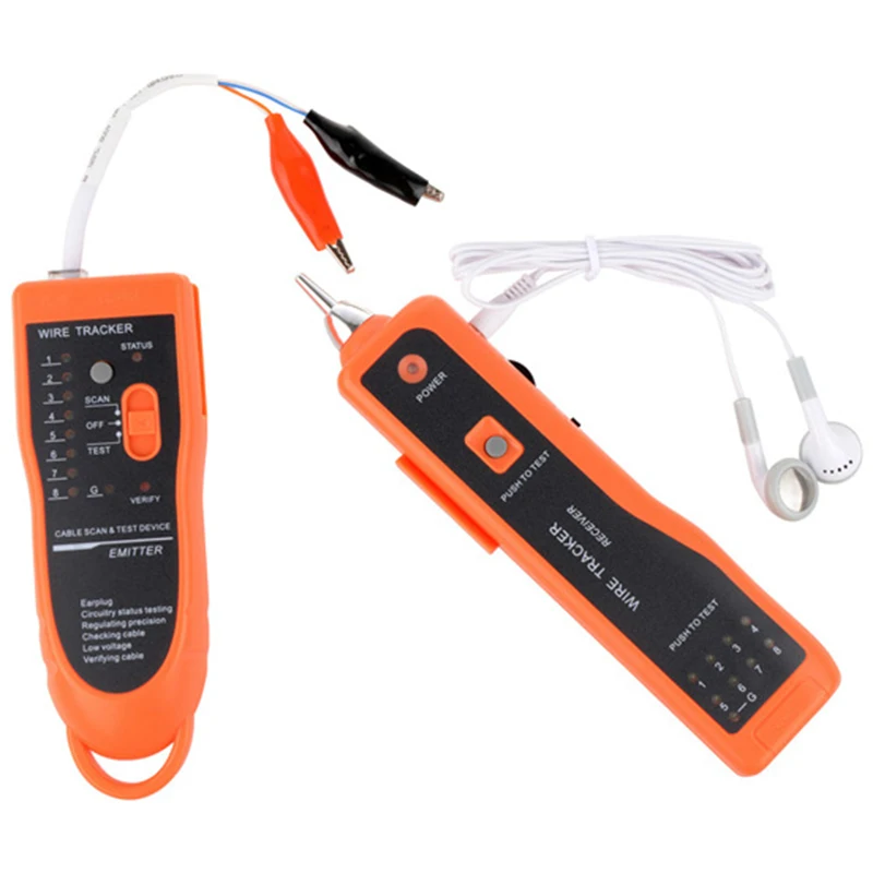 Линия Finder RJ11 RJ45 Cat5 Cat6 телефонная линия трекер тонер Ethernet LAN Кабельный тестер
