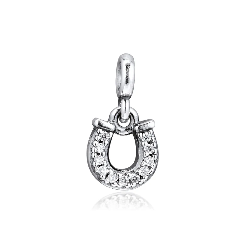 2019 подлинный Браслет из стерлингового серебра S925 My Lucky Horseshoe с подвеской Fit Me