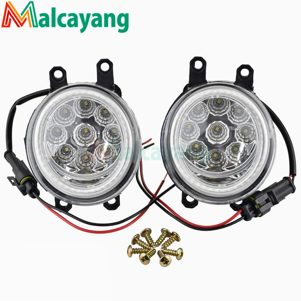 Для Toyota RAV4 RAV 4 2006-2012 автомобильные 4000LM светодиодные лампы Противотуманные фары +