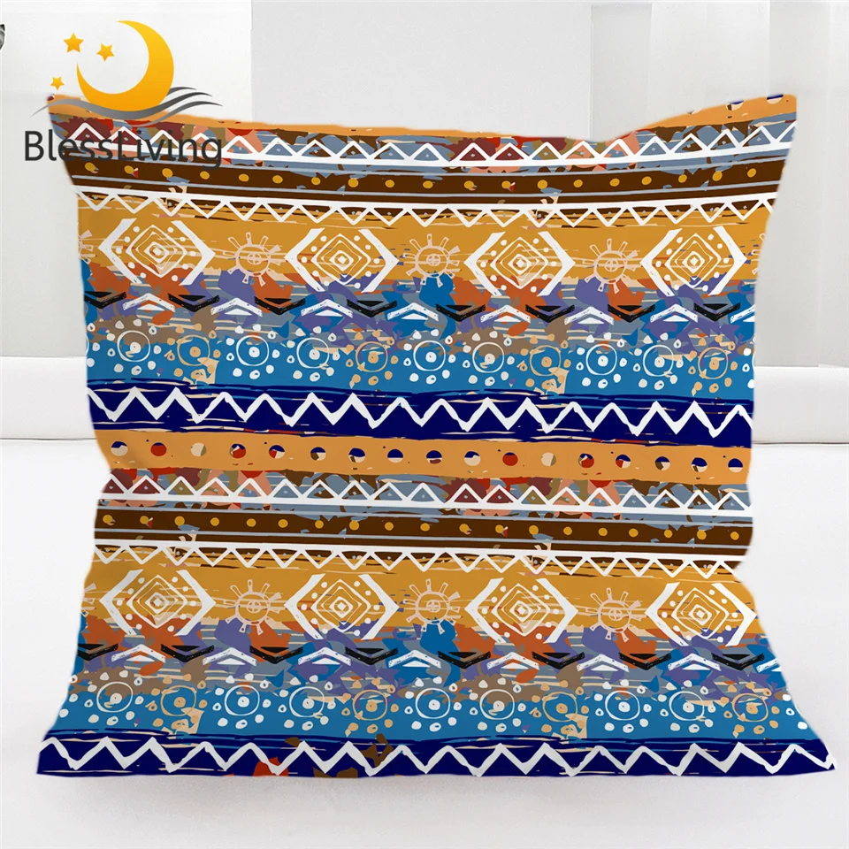 Чехол для подушки blesslife Aztec наволочка в стиле Юго вестерн бохо декоративная