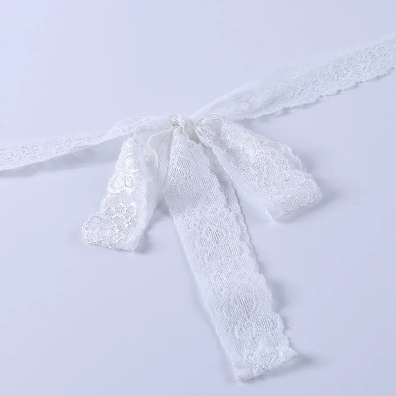 Женская Кружевная футболка облегающий привлекательный кроп-топ с перекрестным