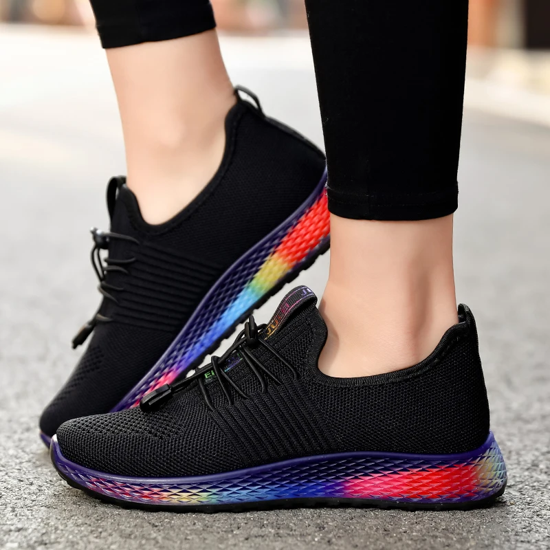 Tenis Feminino 2021 New Light Soft Gym Sport Shoes Women Tennis Shoes Female Stability Athletic Sneakers Brand Jogging Trainers