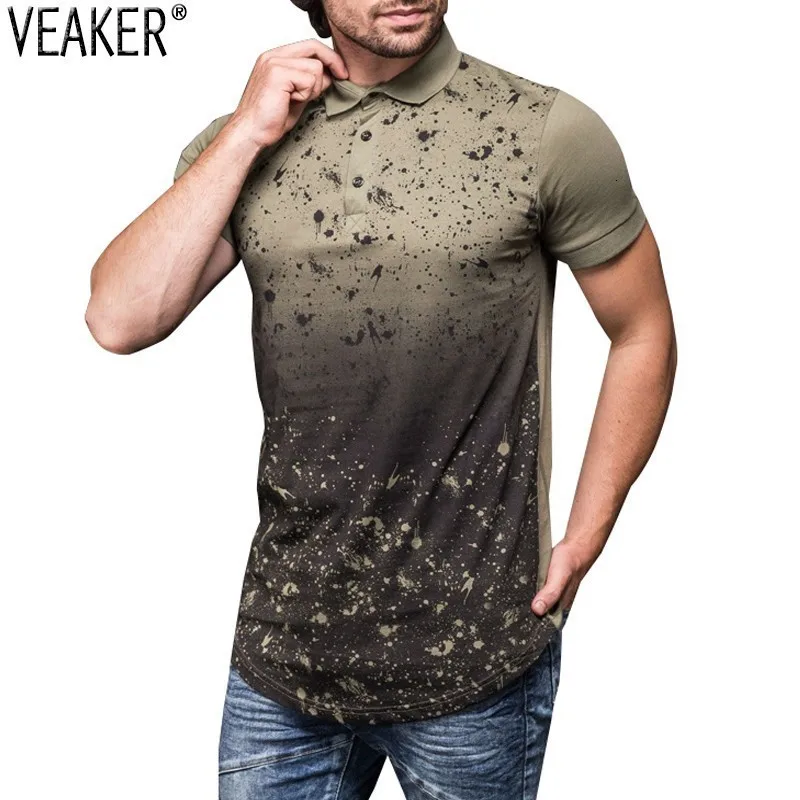 2019 новая мужская футболка с принтом в виде рубашки мужские летние шорты Mouwen 3D