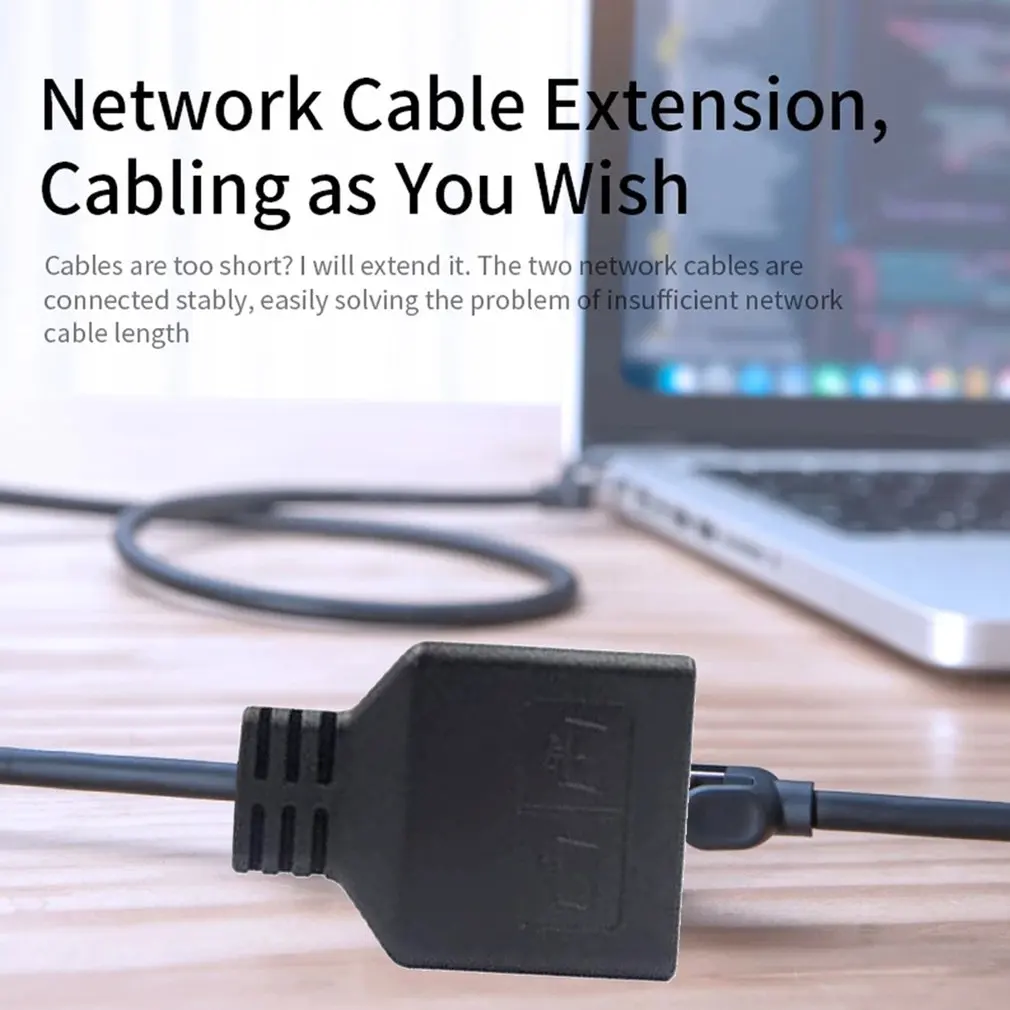 Сетевой кабельный сплиттер RJ45 для 7 типов 1 точка 2 Адаптер удлинитель CAT6/CAT5