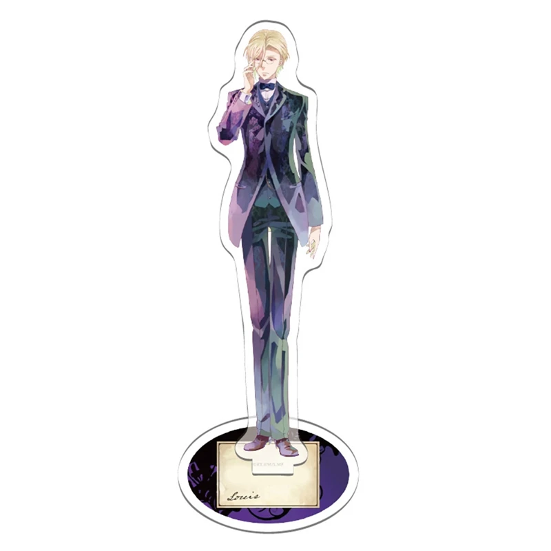 Anime Moriarty The Patriot Acrylic Stand William James Sebastia Cosplay Figures Model Plate Desktop Decor Fans Gift | Канцтовары для