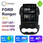 Ownice Android 10,0 для Ford RANGER 2012 автомобильное радио, автомобильное мультимедийное видео, аудио, GPS плеер, головное устройство 360, панорамная DSP PX6