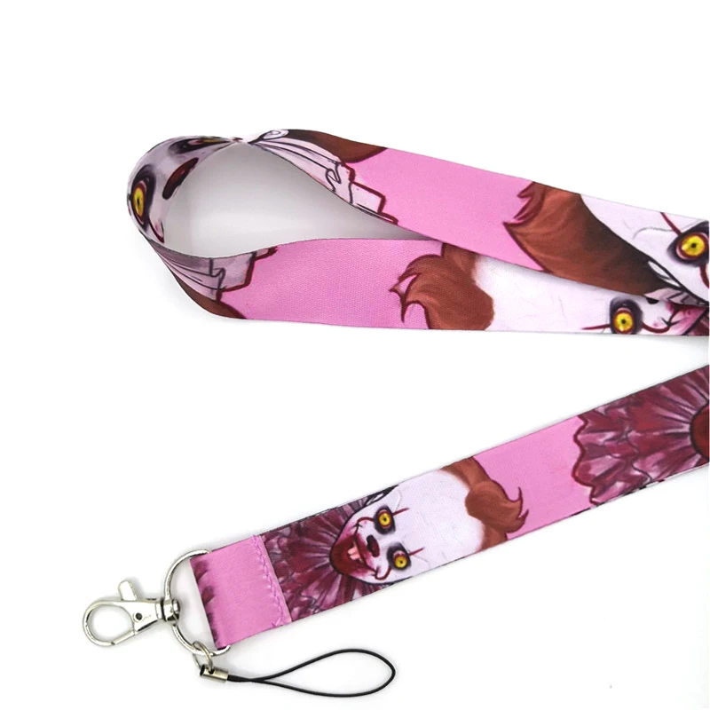 Стивен Кинг это haloween 90s мультфильм Забавный винтажный шейный ремень Lanyards ID значок держатель для карт брелок мобильный телефон ремень подарок