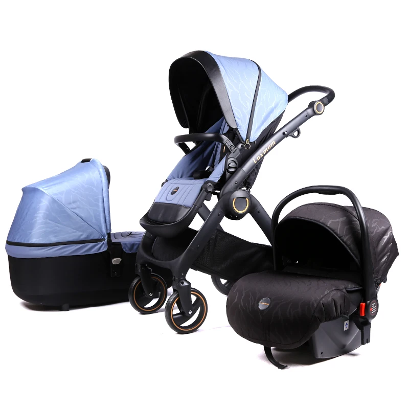 LUXMOM Коляска детская прогулочная коляски для ребенка можно сложить автокресло 2020