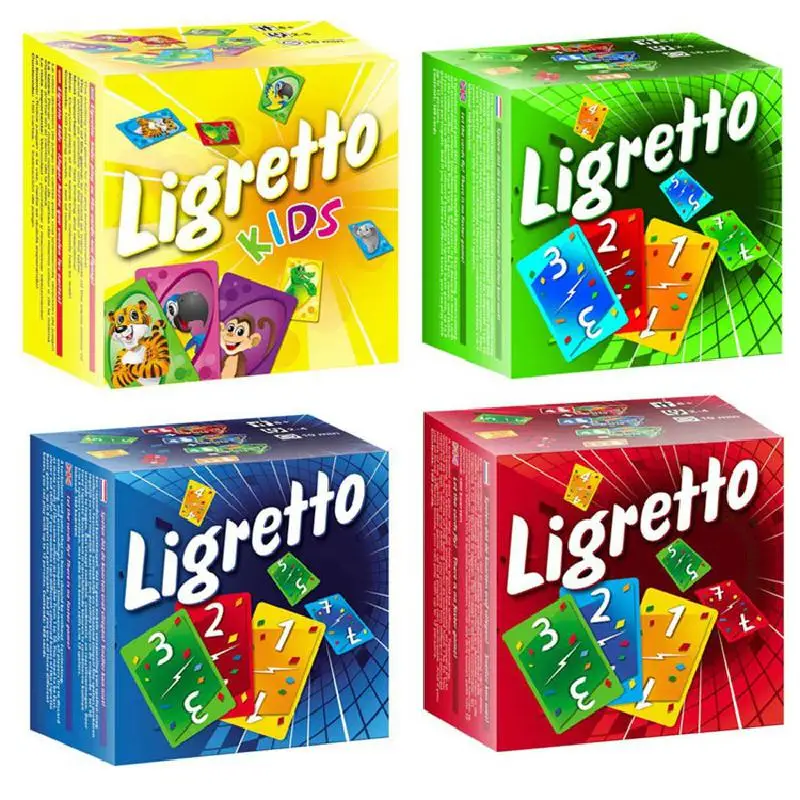 

Четырехцветные Досуг английские карточки настольные игры Ligre Game взросвечерние НКИ детские развивающие игрушки для взрослых и детей голово...