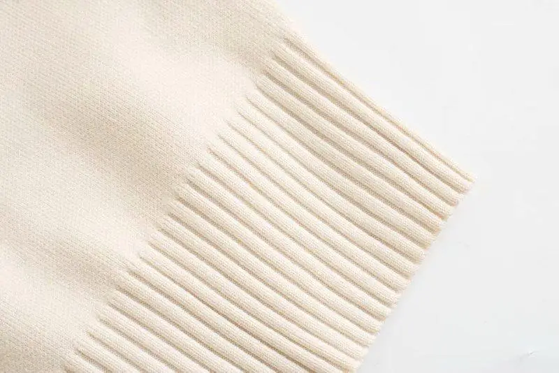 

Women's Fashion Solid Color Wild Loose Zipper Pullover Lapel Sweater Top