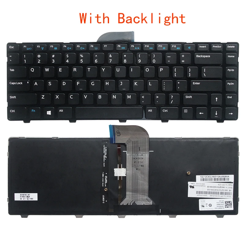 Клавиатура для ноутбука DELL 14R 3421 2158 5473 N5421 V2421 15Z 5523 M431R | Компьютеры и офис