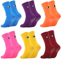 new men colorful eye pattern cycling socks women non slip breathable wearable bike mens outdoor sports socks bicycle socks