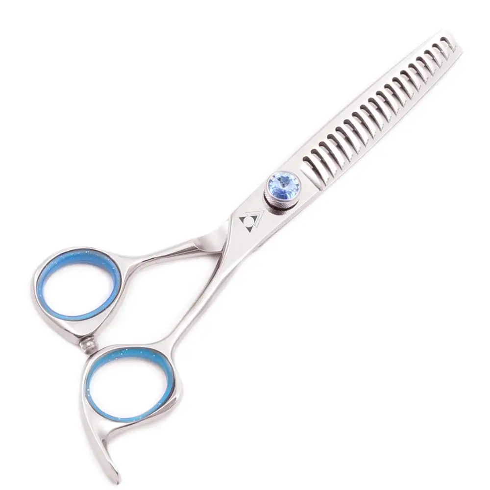 6.0 Hair Scissors Professional High Quality Barber Scissor 440C Japanese Steel Hairdressing Thinning 18 &quotW&quot Teeth 2009# | Красота и