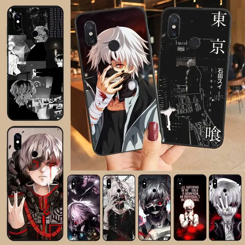 

Tokyo Ghoul Anime Phone Case For Xiaomi Redmi note 7 8 9 t max3 s 10 pro lite cover funda coque shell