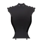 Подставка-манекен для ожерелья, колье, дисплей для ювелирных изделий, обхват груди, акриловая стойка для ожерелья, кулона, витрина цепи для домамагазина