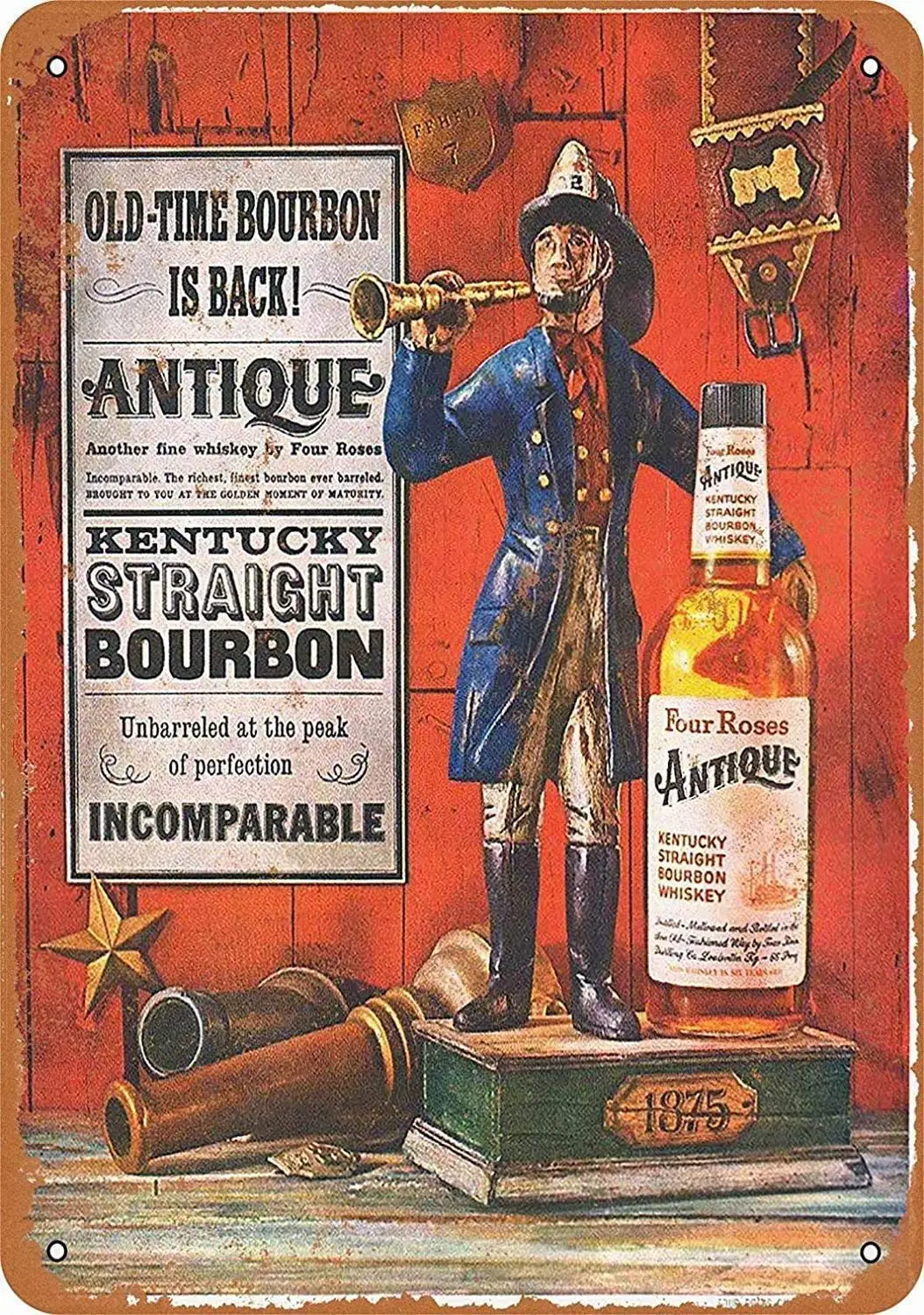 Antique Bar Signs Tin Metal Sign Wall Decor Home Kitchen Diner Bar Pub Cafe and Retro Sketch Decoration 8x12 Inches
Antique Bar Signs Tin Metal Sign Wall Decor Home Kitchen Diner Bar Pub Cafe and Retro Sketch Decoration 8x12 Inches