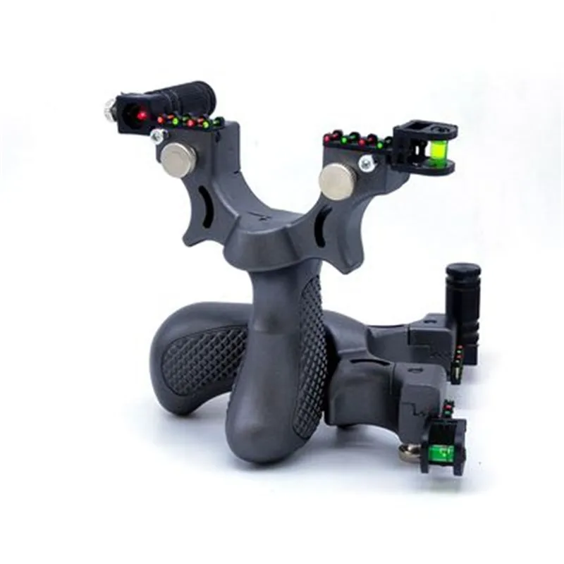 Профессиональная Рогатка с плоской резиновой лентой лазерный прицел 98K