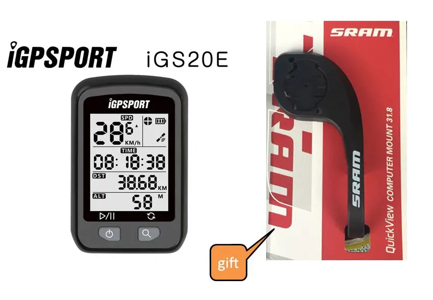 I gps порт IGS20E Стандартный gps компьютер для езды на велосипеде Speedmeter с количеством