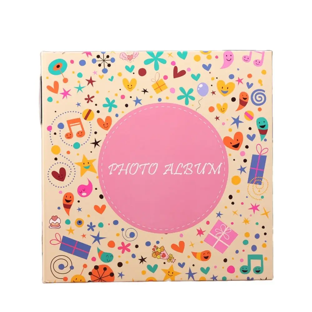 

Семейный детский фотоальбом со вставками для скрапбукинга, 5-дюймовый вместительный фотоальбом, фотоальбом для скрапбукинга, творческие фо...