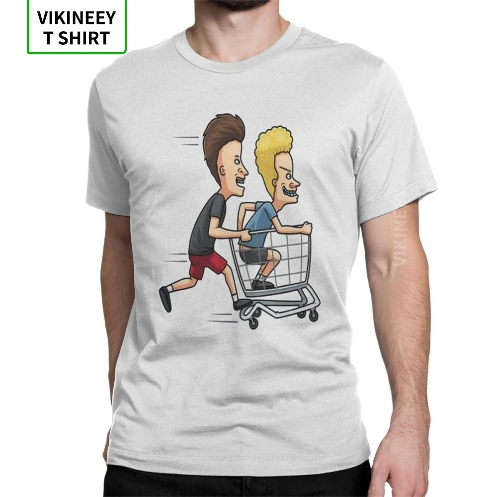 Смешные футболки для отдыха с мультяшными изображениями Beavis и Butthead женская
