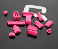 Rose Горячая Распродажа, цветная силиконовая противопылевая заглушка, заглушка для ноутбука, Пылезащитная заглушка для ноутбука, Пылезащитная заглушка для USB, аксессуары для компьютера - Цвет: Rose