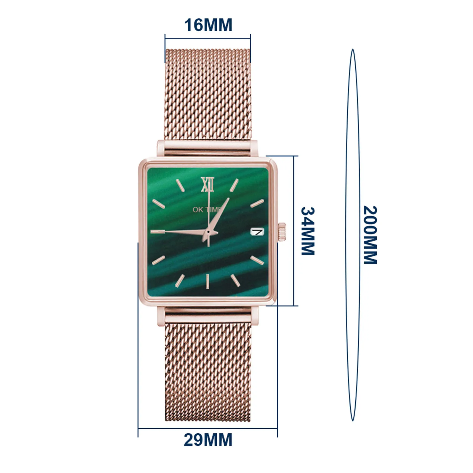 

New Women Fashion Stainless steel Quartz Wrist Wathch Female Casual Love Tower Rhinestone Pendant Watches Gifts Zegarek Damski