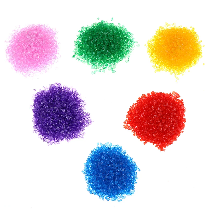 100 г Природный камень аквариум песок сад декорация рукоделие хобби миниатюрные