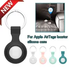 Чехлы для фиксаторов Apple airтеги местоположения трекеры подвесные высококачественные прочные твердые силиконовые защитные чехлы с пряжкой против потери