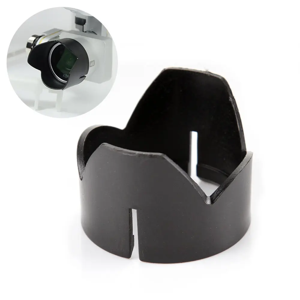 Солнцезащитный козырек для объектива DJI Phantom 3 Gimbal camera черная крышка 4 Len Защита от