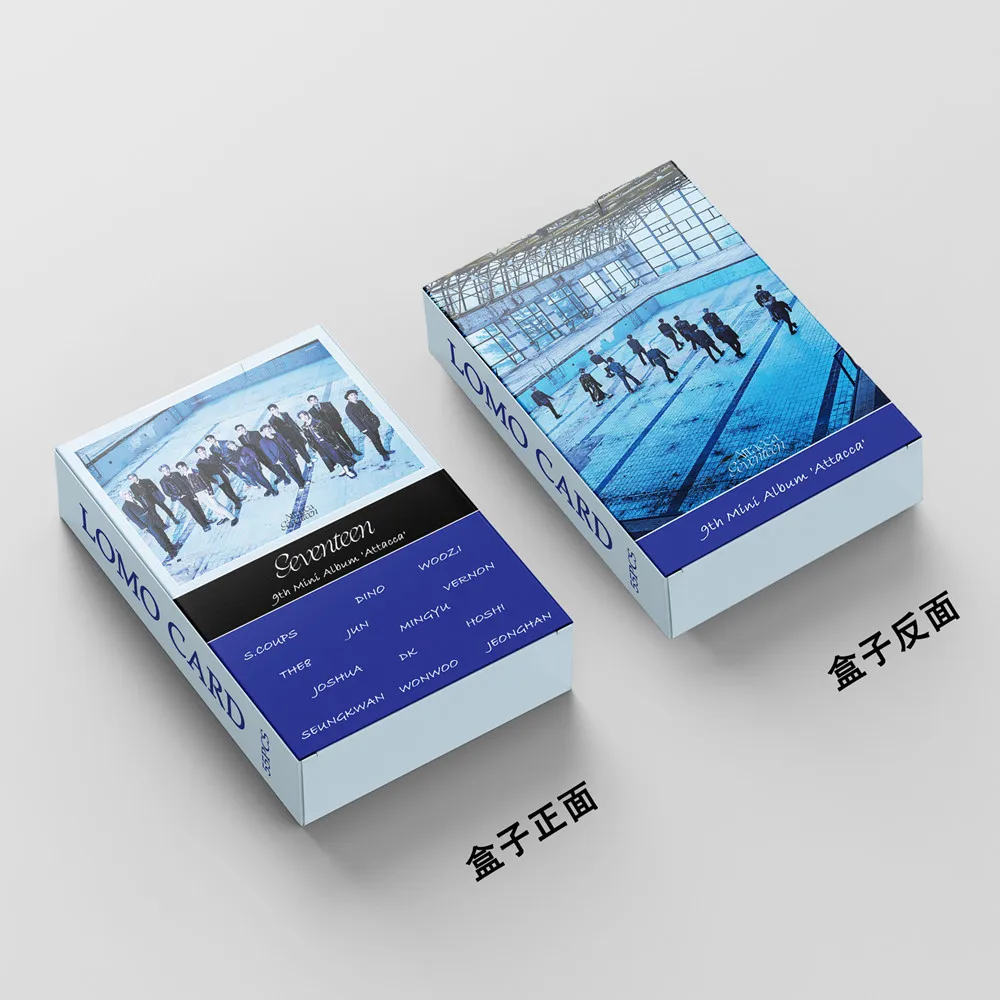 55 шт./компл. KPOP SEVENTEEN POWER OF LOVE Lomo Cards альбом Card Seventeen Photocard для фанатов подарочные