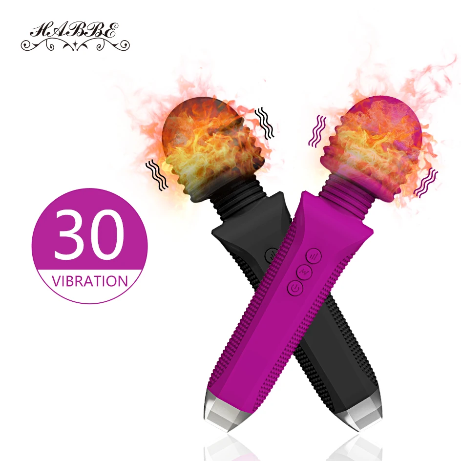 Секс игрушки для пар 30 скоростей Вибраторы с подогревом женщин секс Стимулятор