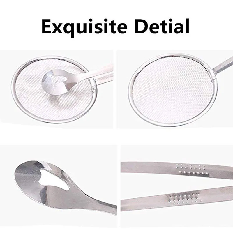 Дуршлаг Из Нержавеющей Стали с длинной ручкой | Дом и сад