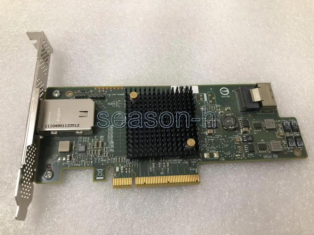 

HP 660086-001 LSI SAS 9205-4i4e PCIe3 x8 Host Bus Adapter Full Height 638835-001