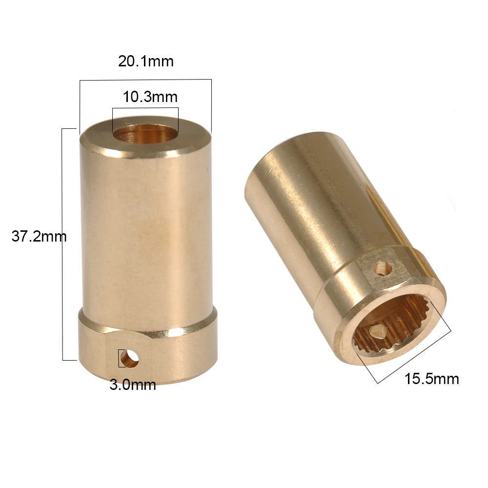 AXSPEED 1 пара задняя чашка противовес Стиль RC автомобильные аксессуары для Axial Wraith